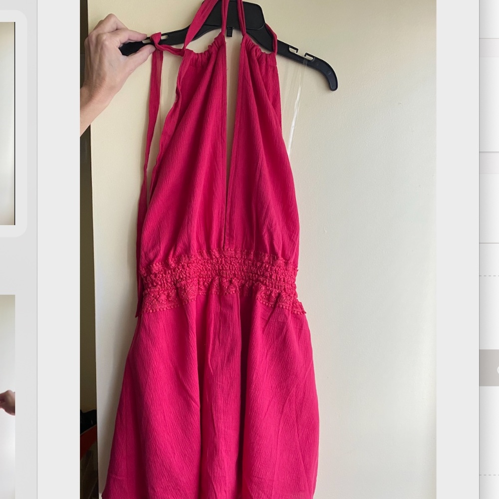 Hot Pink Shinestar Romper